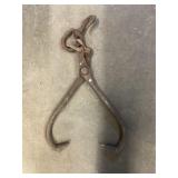 Antique Log Hook