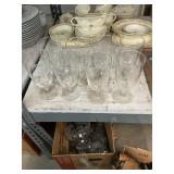 8 Etched Glasses