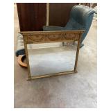 Antique Gold Gilt Wall Mirror