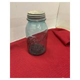 Bootleg #15 Blue Mason Jar