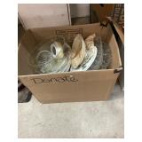 Box Lot of Glassware & Porcelainware