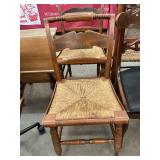 Antique Eagle Hitchcock Chairs