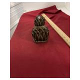 Pineapple Brass Bookends