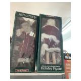 Santa and Mrs. Clause Animated Figures