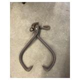 Antique Log Hook