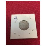 1912 V Nickel Coin