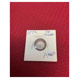 1852 III Three Cent Silver Coin