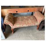 Flower Upholstery Bench 60"X24"