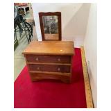 Miniature Doll Wooden Dresser