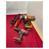 4 Tools: Router, Light & 2 Drills