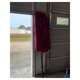 3 Top Red Double Umbrella