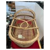 Vintage Woven Wicker Basket