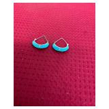 Sterling Turquoise Earrings