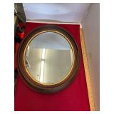 Antique Oval Mirror
