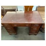 Antique Desk Finished on all Sides 46"X25"X31"