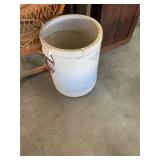 Antique 10 Gallon Crown Pottery Stoneware Crock
