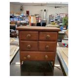 Antique Miniature Doll Chest of Drawers