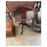Antique Round Pie Crust Table