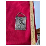 Wall Hanging SSV SSC 1958 Swiss Shooting Medal