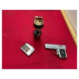 3 Vintage Table Lighters Lot