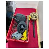 Brush, Light, & Crowbar Tool Lot