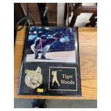 Tiger Woods Wall Plaque
