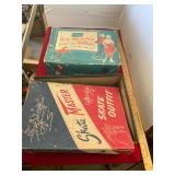2 Box of Vintage Ice Skates