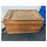Antique JO Brent Blackwell Va Wooden Crate