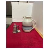 Pottery Pitcher & Candle Pitcher