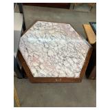 Octagon Marble Top Table