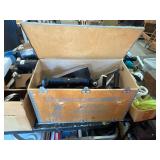 Assorted Box of Tools and Garage Items