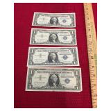 4 Silver Certificates