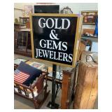 Gold & Gems Jewelers Lighted Sign