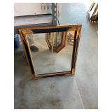Gold Framed Rectangle Mirror