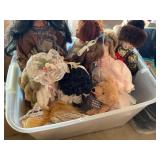 Box of Porcelain Dolls