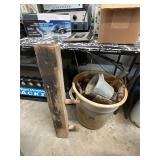 Antique Items Bucket Lot