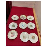 9 Small Antique Childrenï¿½s Plates Dishes