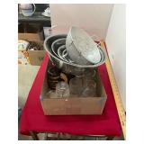 Glass, Porcelain Cups, & Strainers
