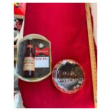Budweiser Plate & Vintage Wall Sign