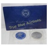 1971 Uncirculated Eisenhower Silver Dollar Coin Se