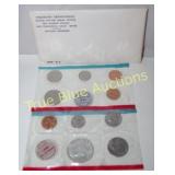 Rare 1968 U.S. Mint Coin Set with Official Treasur