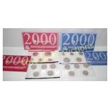 2000 United States Mint Uncirculated Coin Sets - D