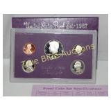 1987 United States Proof Coin Set - A Collector