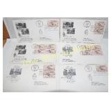 Historic Civil War Commemorative Postcard Collecti