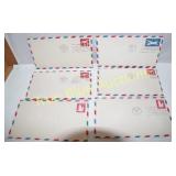 Vintage Air Mail First Day Covers Collection - Uni