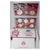 2002 United States Mint Silver Proof Set - A Colle