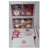 2000 United States Mint Silver Proof Set - A Colle