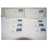 Vintage First Day Covers - 1962 Aircraft Stamp Col