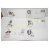Historic First Day Covers Featuring Prominent Amer