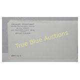 Historical U.S. Treasury Department Envelope - 197